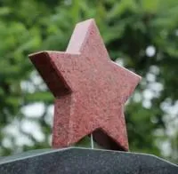 Гранитная звезда на памятник героям ВОВ в Зиме (518406)