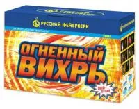 Фонтан салют Огненный вихрь Р6805 в Зиме доставка Русский Фейерверк