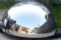 Полусфера Ø 1500 мм. стенка 2 мм. (207298) в Зиме