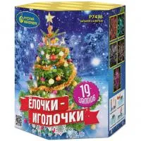 Салют Елочки-иголочки Р7475 купить от производителя Русский Фейерверк — Зима