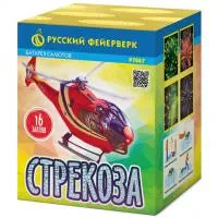 Батарея салютов Стрекоза Р7067 купить от производителя Русский Фейерверк — Зима