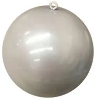 Новогодний шар белый (518857) ∅ 250 мм. Зима