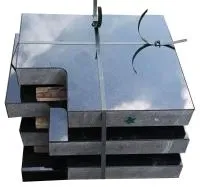 Гранитная плита Габбро Диабаз (1200х1200х80) в Зиме (518371)