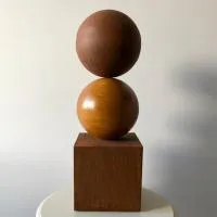 Шары кортен — композиция (518927) ∅ 350 Зима