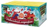 Салют Новогодний марафон Р7537 купить от производителя Русский Фейерверк — Зима