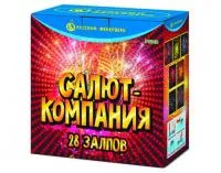 Фейерверк Салют-компания Р7318 купить от производителя Русский Фейерверк — Зима