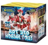 Салют Вот это новый год! Р7489 в Зиме доставка Русский Фейерверк